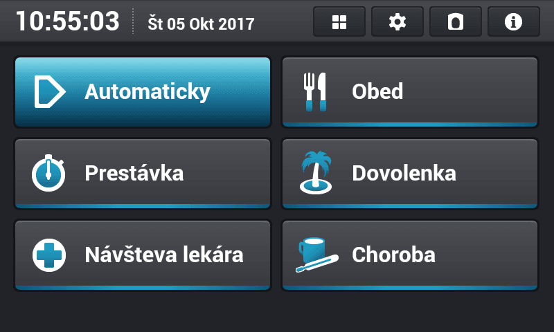 Dochádzka na karty a čipy