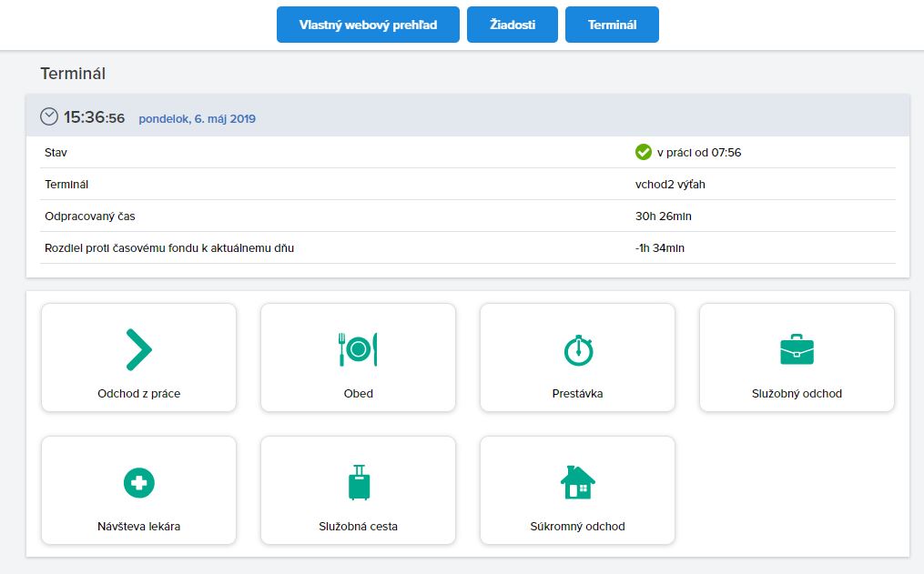 Online attendance tracking