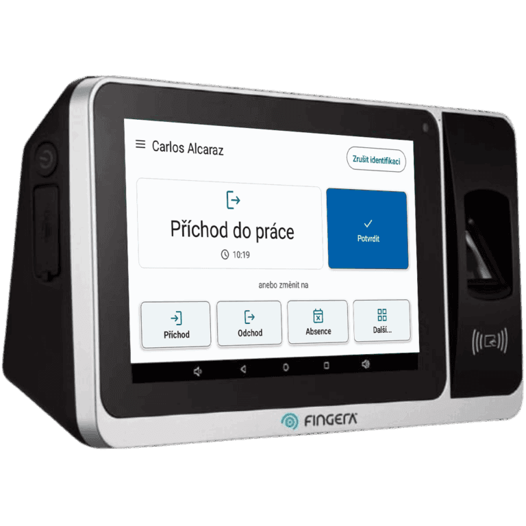 Zpad Fingera prichod do prace