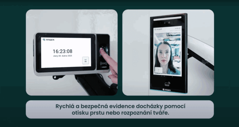 Biometrický dochádzkový systém Fingera