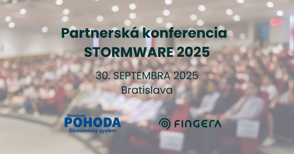 Fingera na Partnerskej konferencii STORMWARE 2025