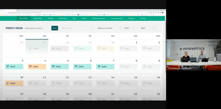 Webinár - Predstavujeme stravovací systém Fingera