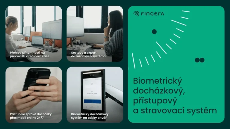 Biometrický docházkový systém Fingera