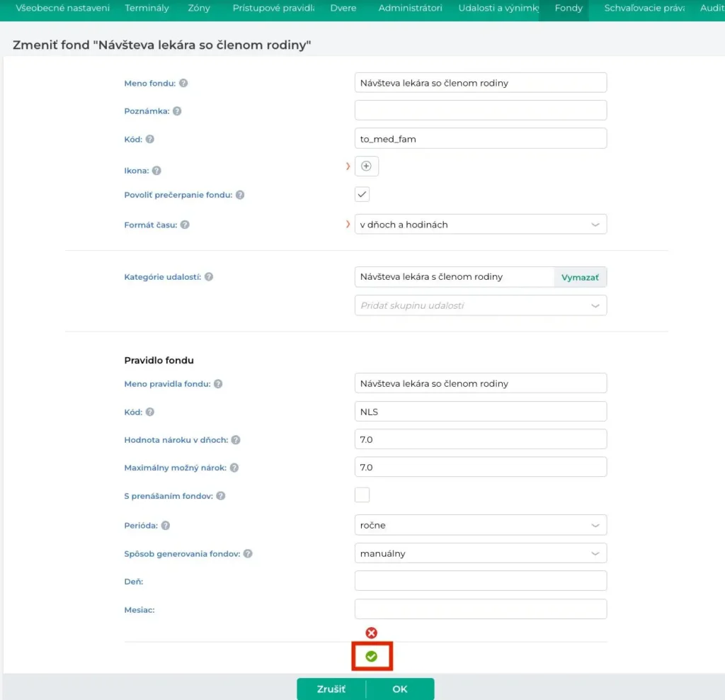 nové pravidlo fondu Fingera
